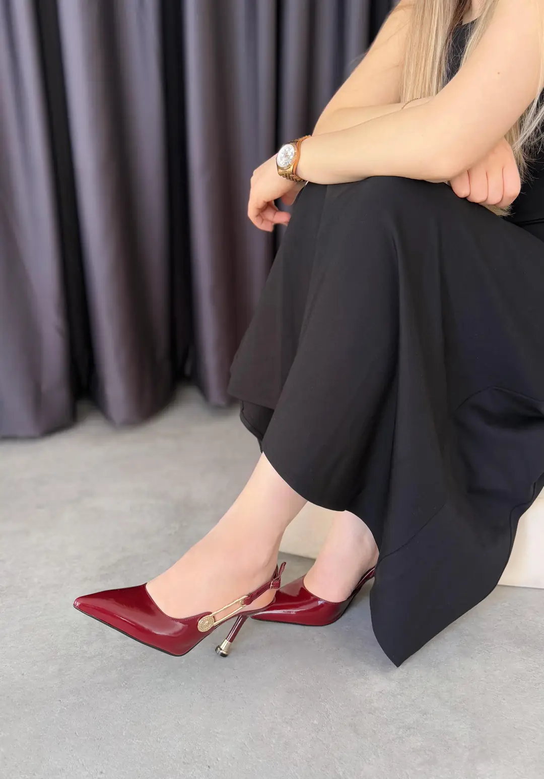 Mona Bordo Stiletto