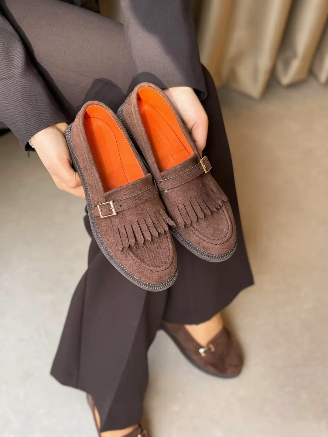 Jesy Püsküllü Toka Detaylı Loafer