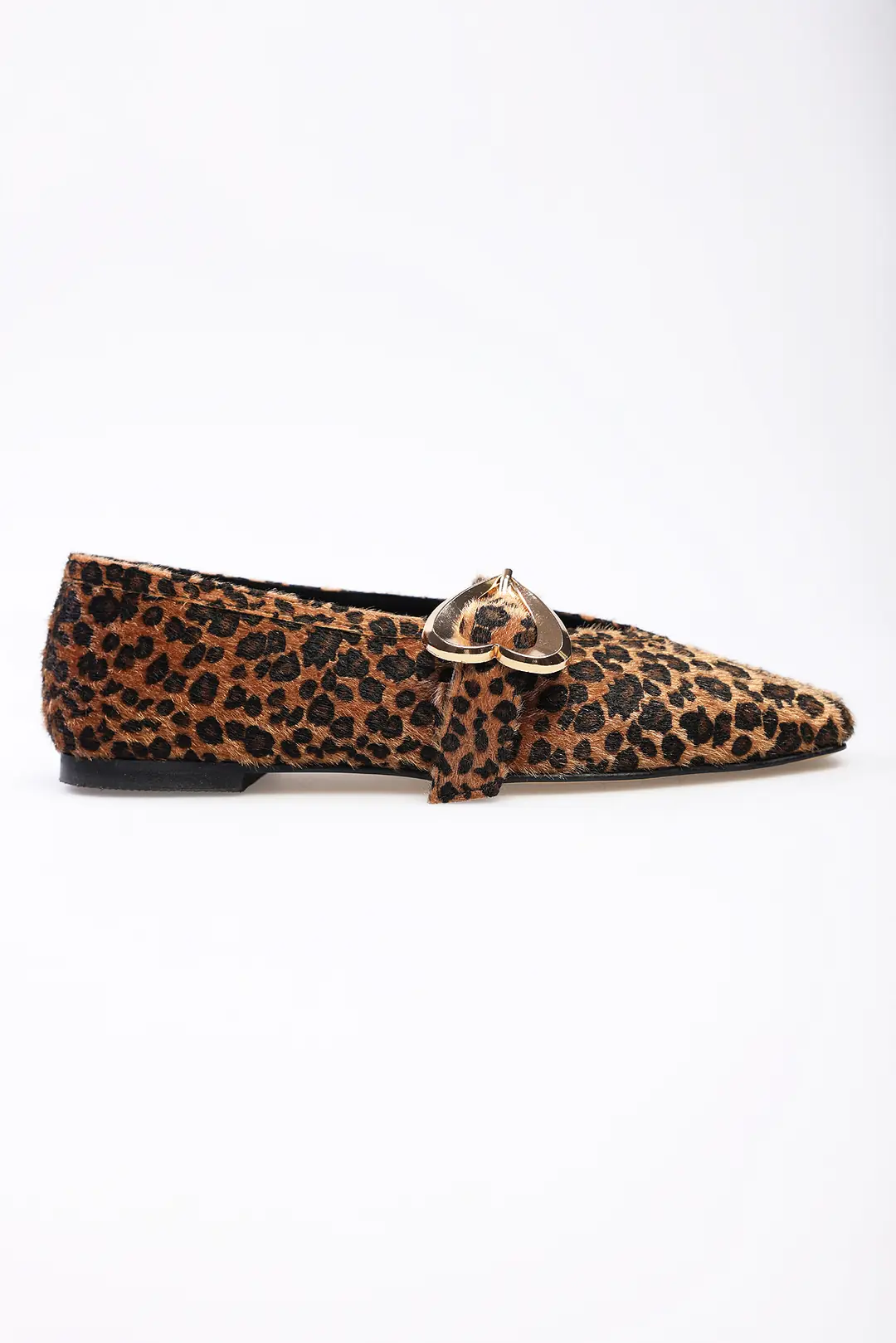 Silva Kalpli Tokalı Babet - LEOPAR