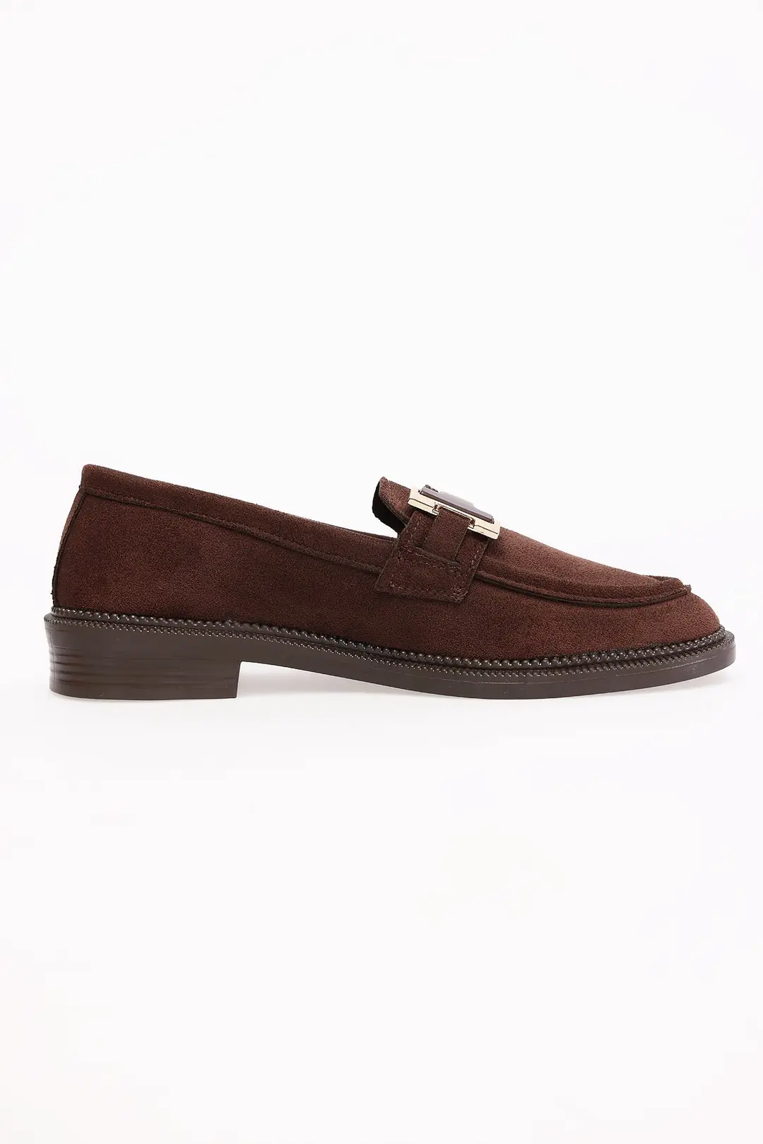 Helena Tokalı  Loafer - ACI KAHVE