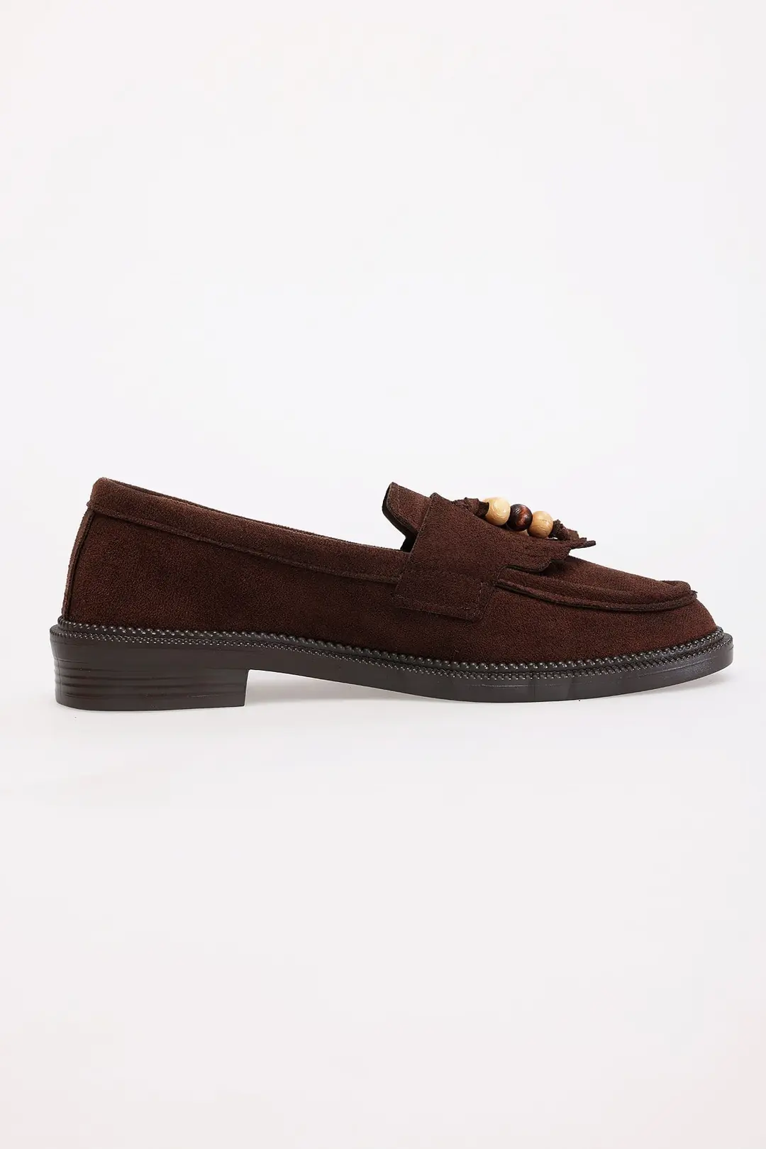 Monarch Püsküllü Loafer - ACI KAHVE